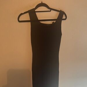NWT All Saints Elegant Black Sleeveless Dress Small